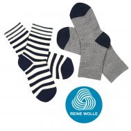 FUB AW17/18 Kids und Damen Extrafeinstrick Socken, (Merinowolle) 