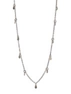 Satya – Halskette Blätter, Silber 