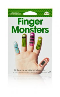 NPW – Finger Tattoos Monster 
