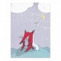 noull - Postkarte "Fuchs & Gans im Schnee" 