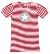 Smallstuff - T-Shirt gestreift mit Stern-Girl 